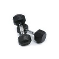 SPRI Deluxe Rubber Dumbbell Pair - 20 Lbs.